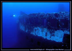 Diving the Um El Faroud on the Island of Malta. A beautif... by Michel Lonfat 